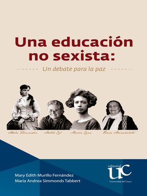 cover image of Una educación no sexista